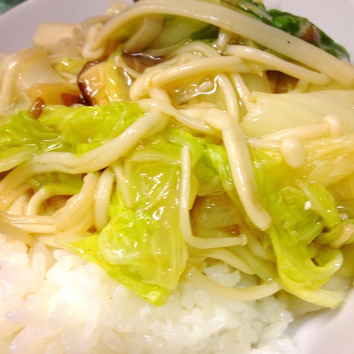 冷凍きのこと白菜のウマウマ!な、うま煮